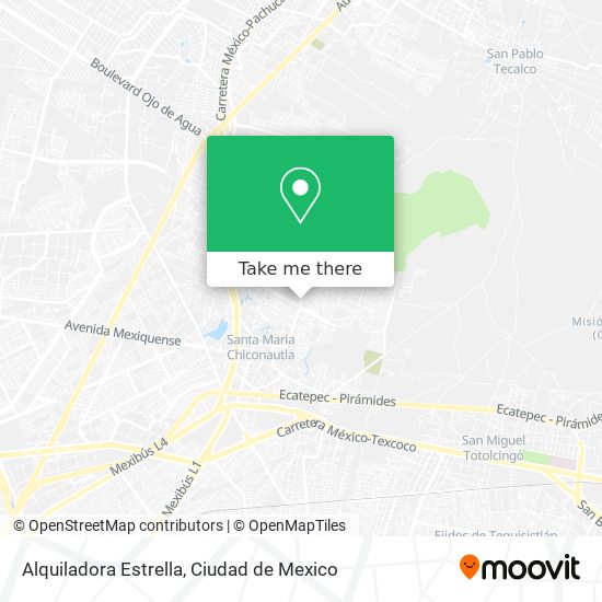 Alquiladora Estrella map