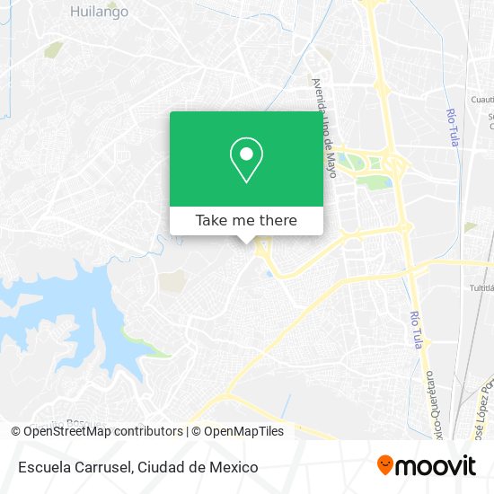 Mapa de Escuela Carrusel