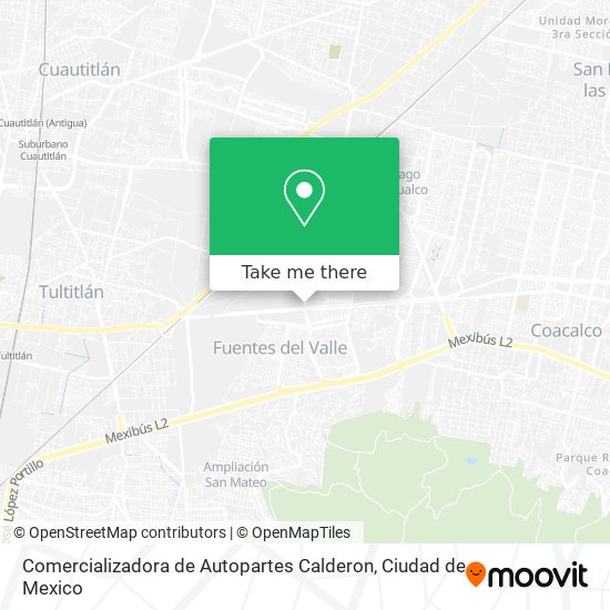 Comercializadora de Autopartes Calderon map
