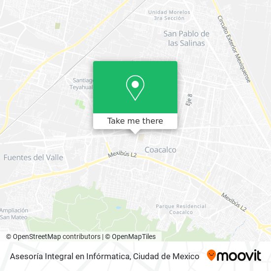 Asesoría Integral en Infórmatica map