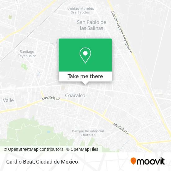 Cardio Beat map
