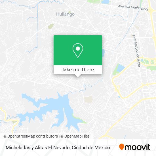 Micheladas y Alitas El Nevado map
