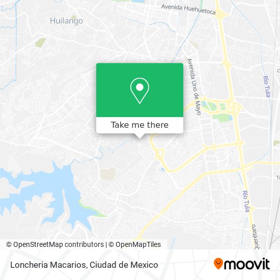 Mapa de Loncheria Macarios