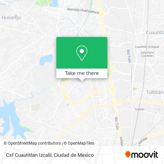 Csf Cuautitlan Izcalli map