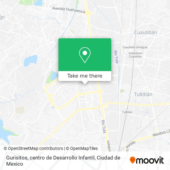Mapa de Gurisitos, centro de Desarrollo Infantil
