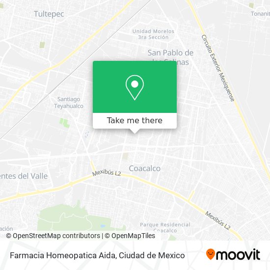 Farmacia Homeopatica Aida map