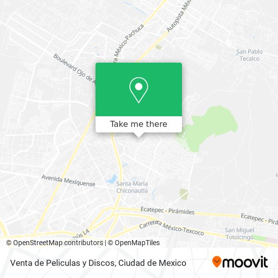 Mapa de Venta de Peliculas y Discos