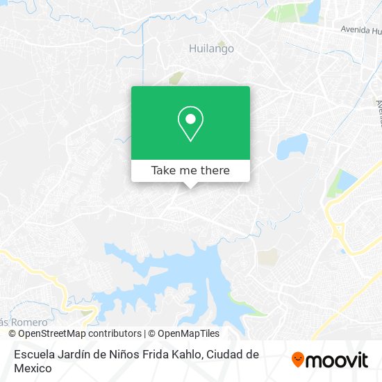 Escuela Jardín de Niños Frida Kahlo map