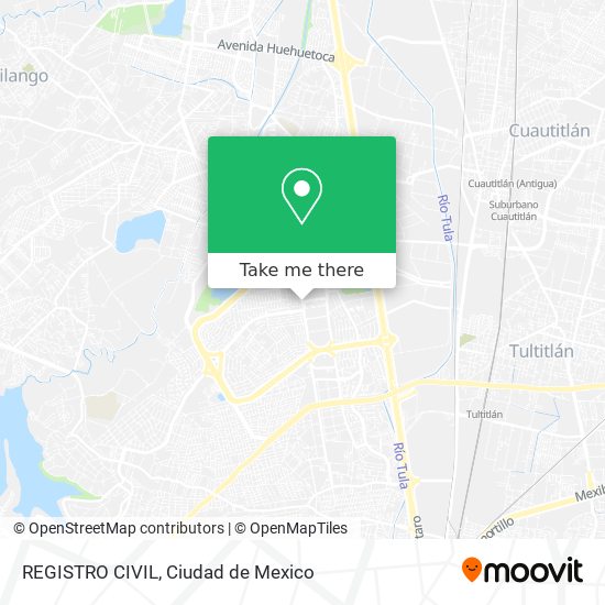 Mapa de REGISTRO CIVIL