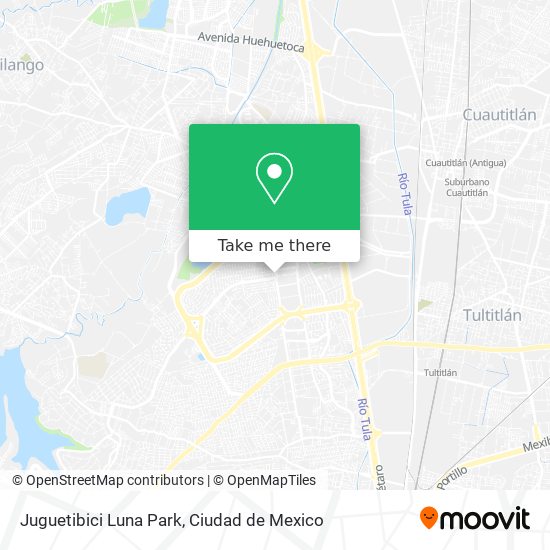 Juguetibici Luna Park map
