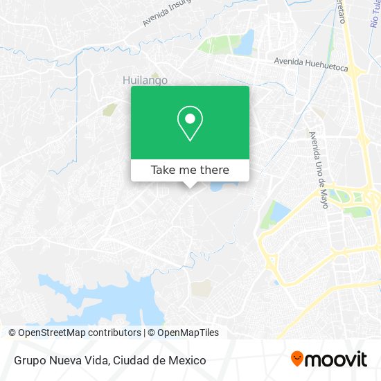 Grupo Nueva Vida map
