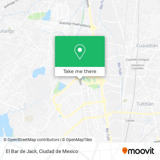 Mapa de El Bar de Jack
