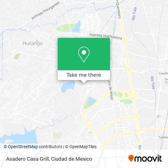 Asadero Casa Grill map