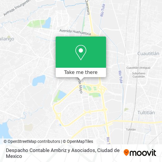 Despacho Contable Ambriz y Asociados map