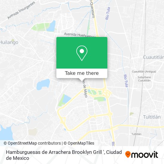 Mapa de Hamburguesas de Arrachera Brooklyn Grill '