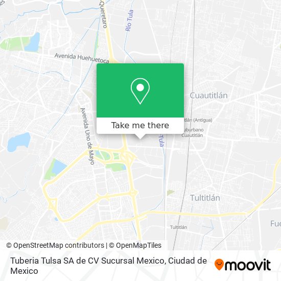 Tuberia Tulsa SA de CV Sucursal Mexico map