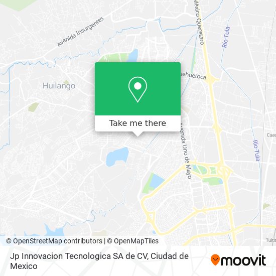 Mapa de Jp Innovacion Tecnologica SA de CV