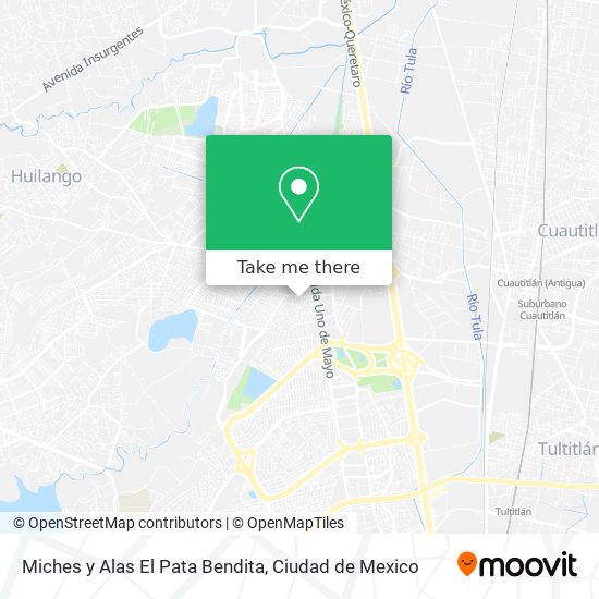 Miches y Alas El Pata Bendita map