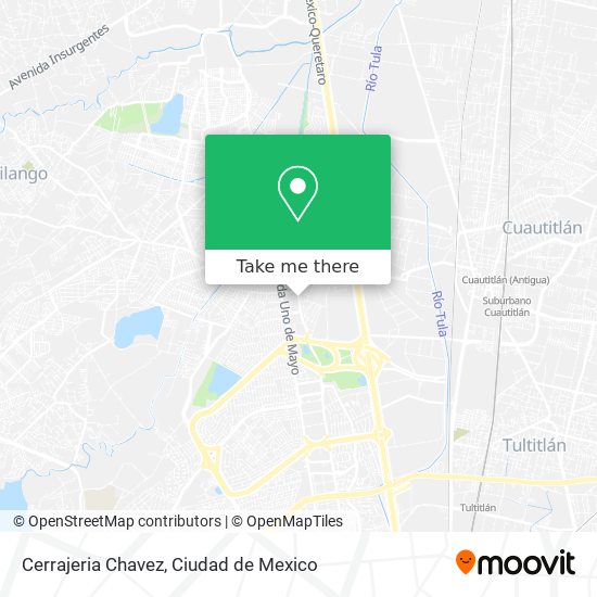 Cerrajeria Chavez map