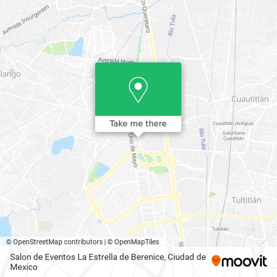 Salon de Eventos La Estrella de Berenice map