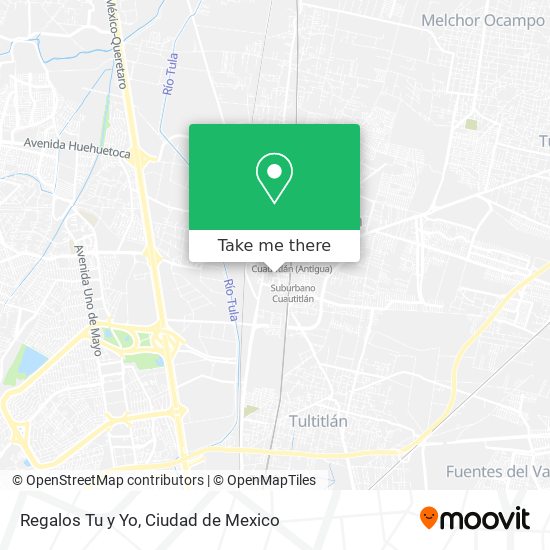 Regalos Tu y Yo map