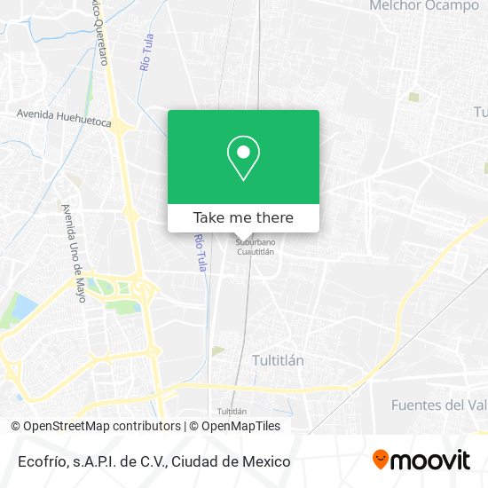Ecofrío, s.A.P.I. de C.V. map