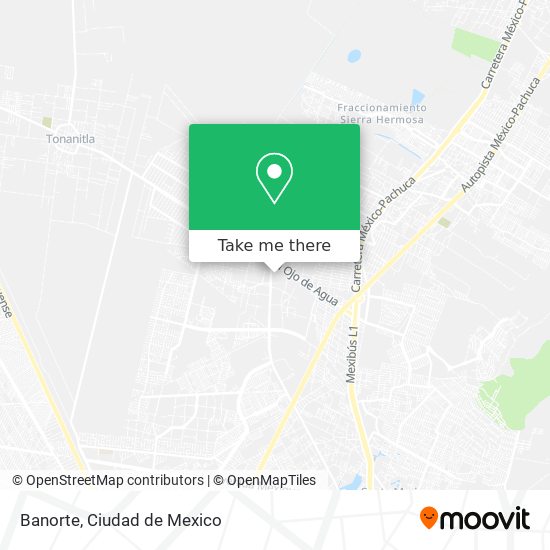 Mapa de Banorte