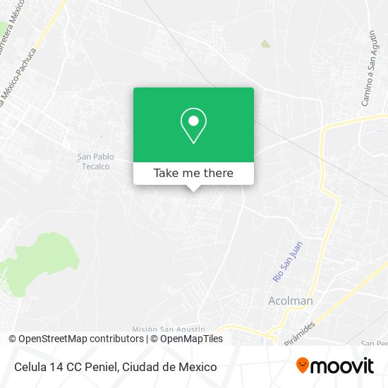 Celula 14 CC Peniel map