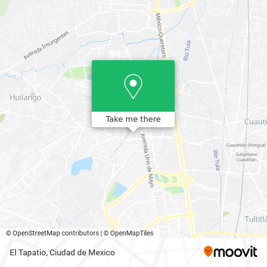 Mapa de El Tapatio