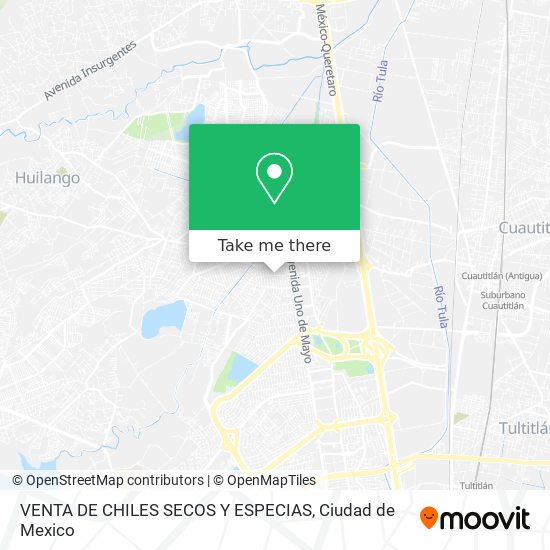 VENTA DE CHILES SECOS Y ESPECIAS map