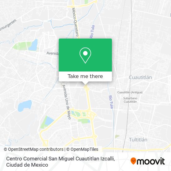 Centro Comercial San Miguel Cuautitlan Izcalli map