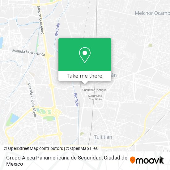 Grupo Aleca Panamericana de Seguridad map