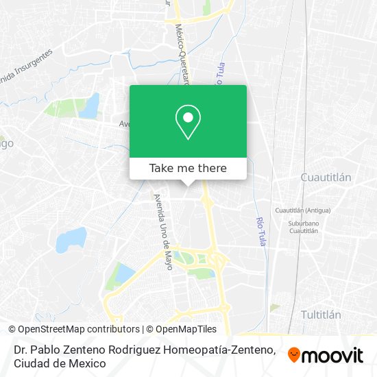 Dr. Pablo Zenteno Rodriguez Homeopatía-Zenteno map