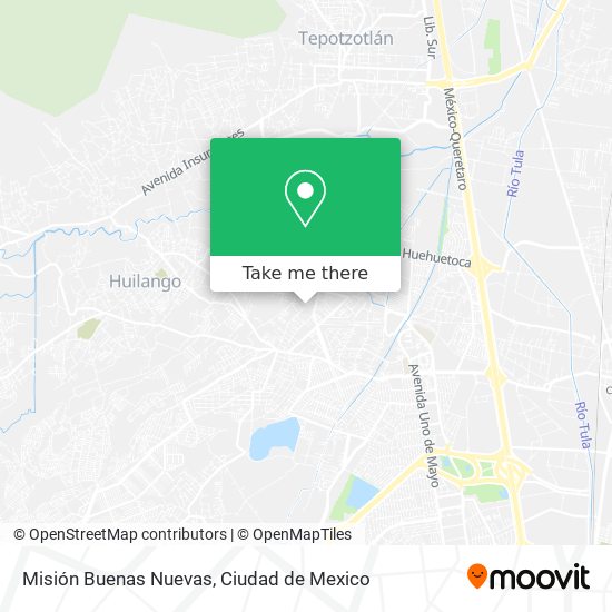 Mapa de Misión Buenas Nuevas
