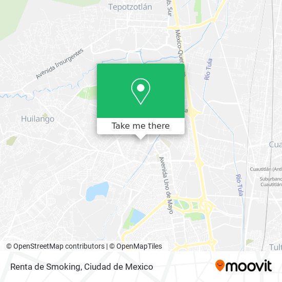 Renta de Smoking map