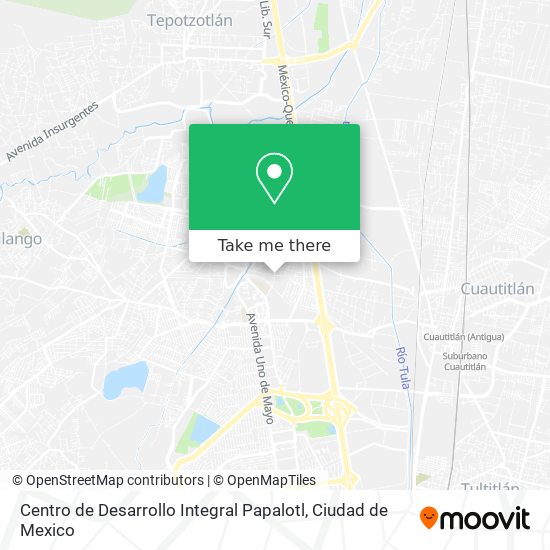 Centro de Desarrollo Integral Papalotl map