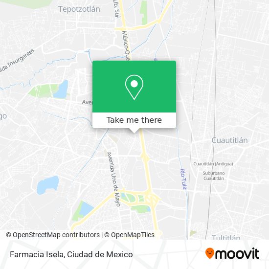 Farmacia Isela map