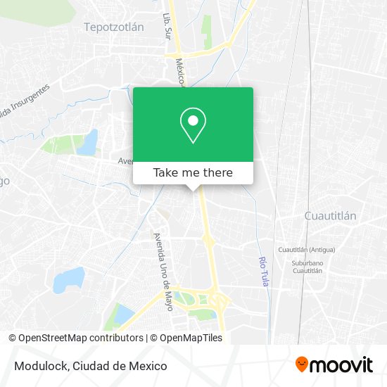 Mapa de Modulock