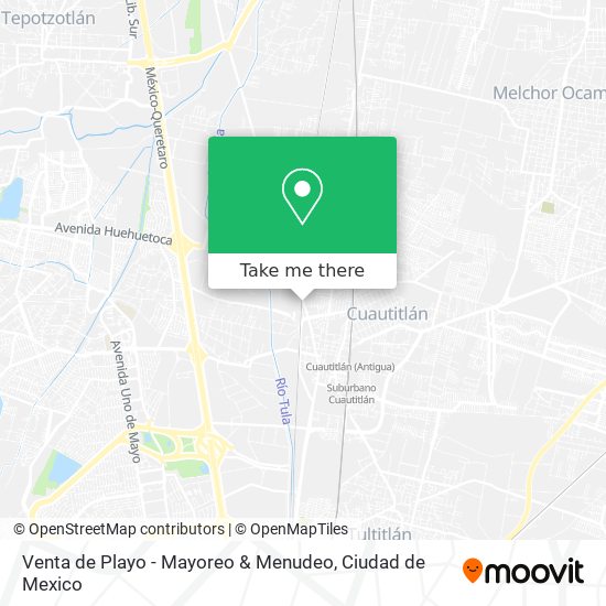 Mapa de Venta de Playo - Mayoreo & Menudeo