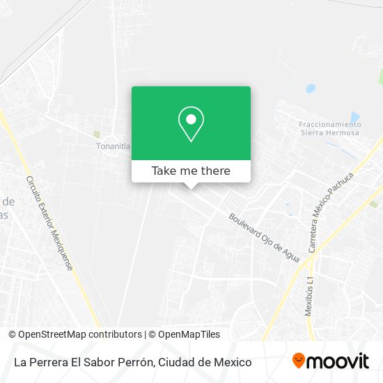 La Perrera El Sabor Perrón map