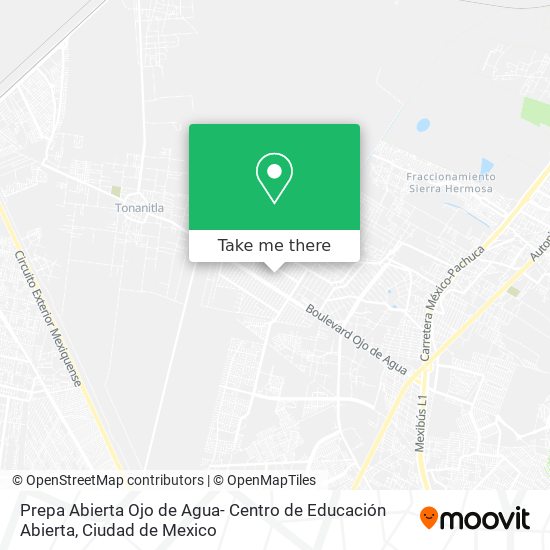Prepa Abierta Ojo de Agua- Centro de Educación Abierta map