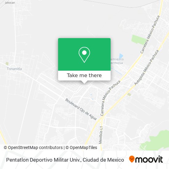 Pentatlon Deportivo Militar Univ. map