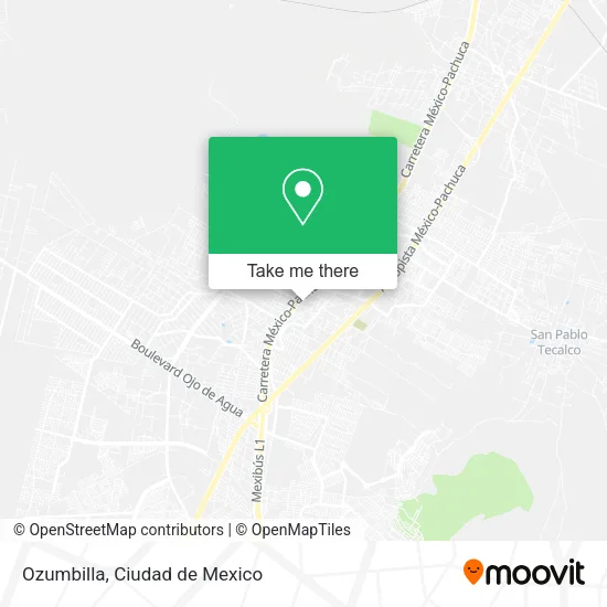 Ozumbilla map