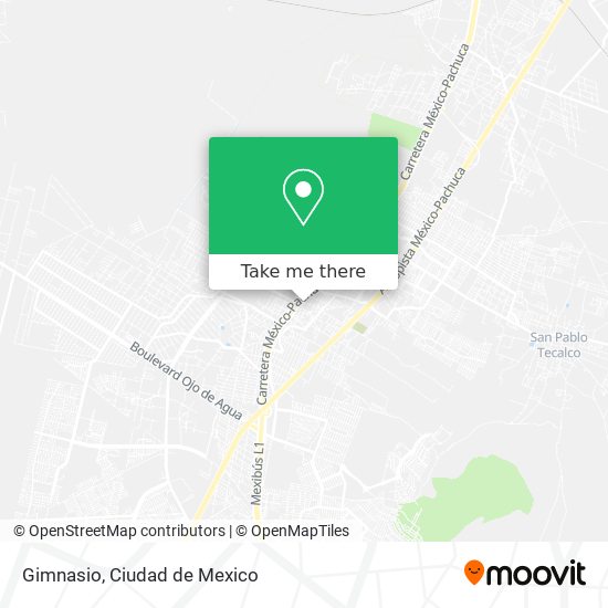 Mapa de Gimnasio