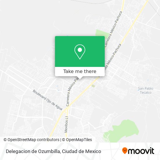 Delegacion de Ozumbilla map