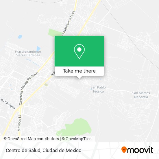 Centro de Salud map