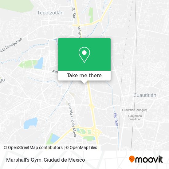 Mapa de Marshall's Gym