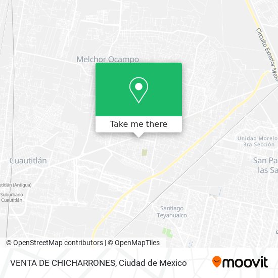 Mapa de VENTA DE CHICHARRONES