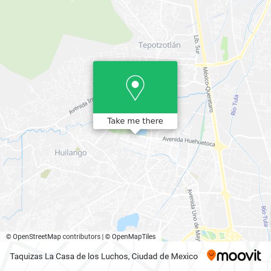 Mapa de Taquizas La Casa de los Luchos