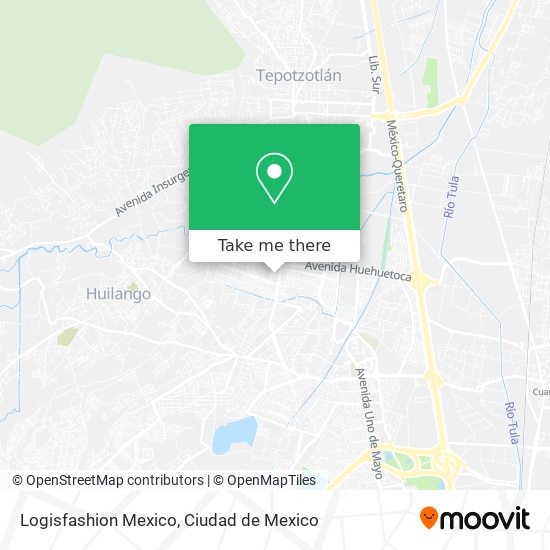 Logisfashion Mexico map